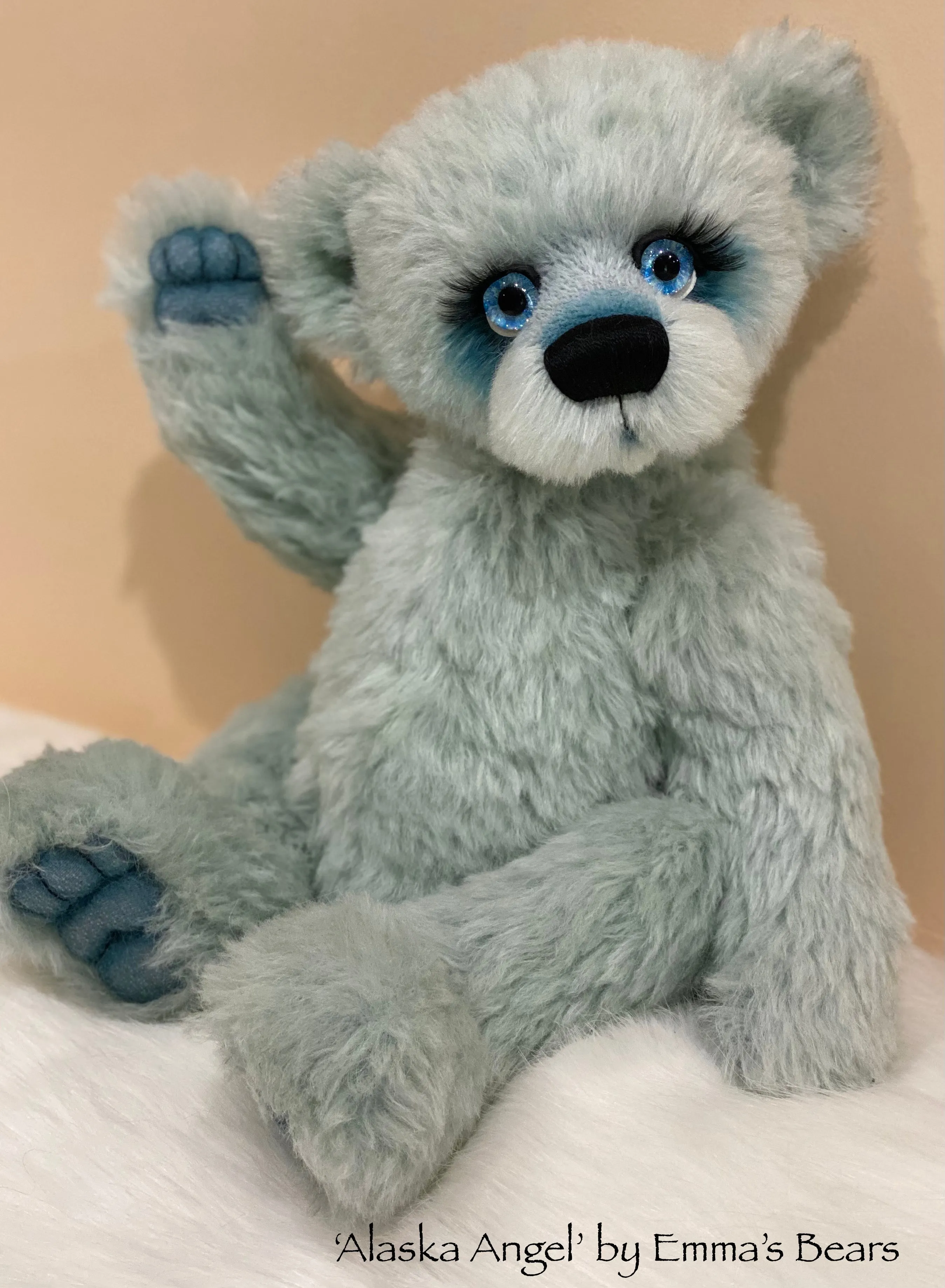 Alaska Angel - 18" Christmas 2023 Artist Bear by Emma's Bears - OOAK