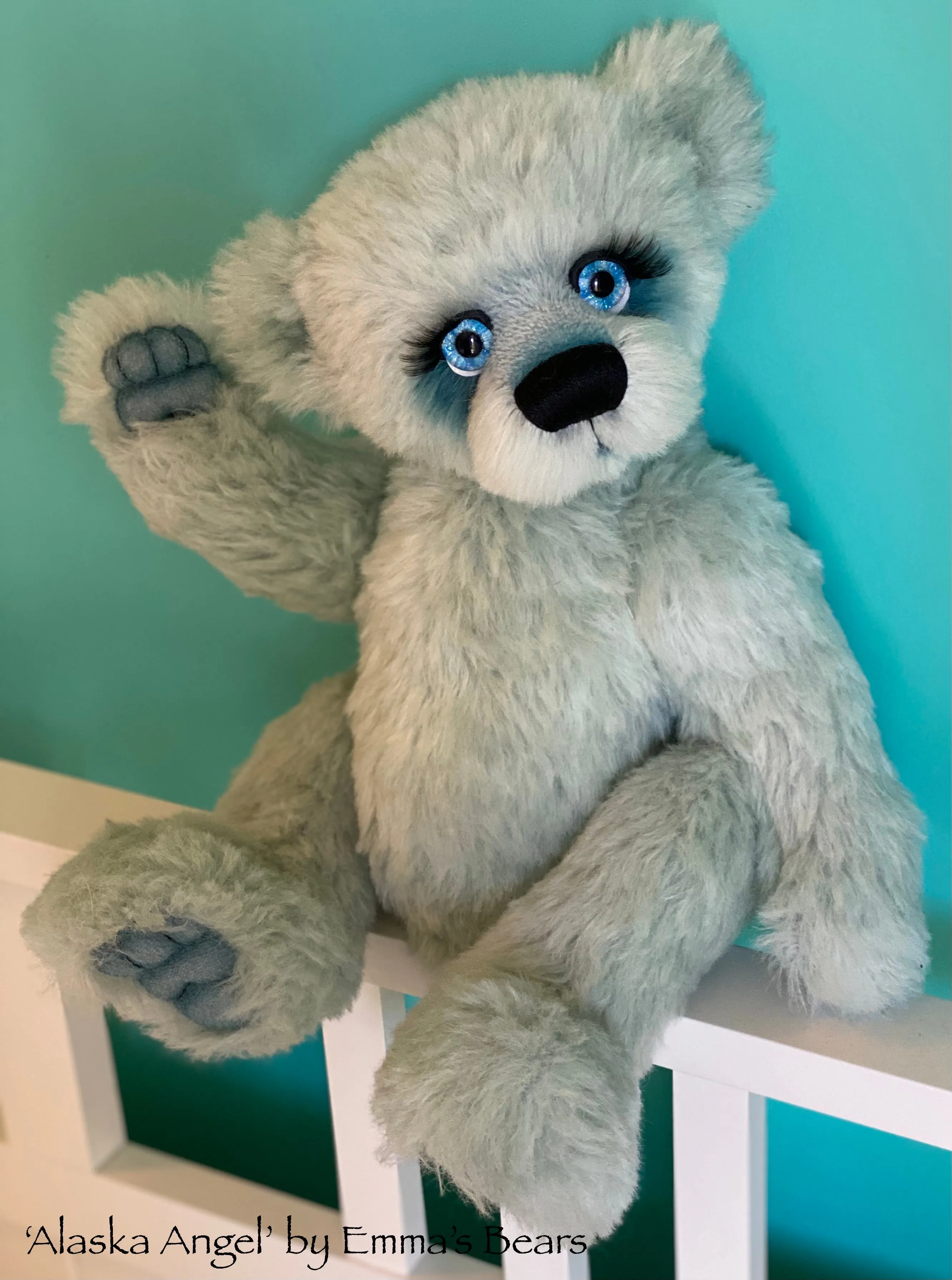 Alaska Angel - 18" Christmas 2023 Artist Bear by Emma's Bears - OOAK