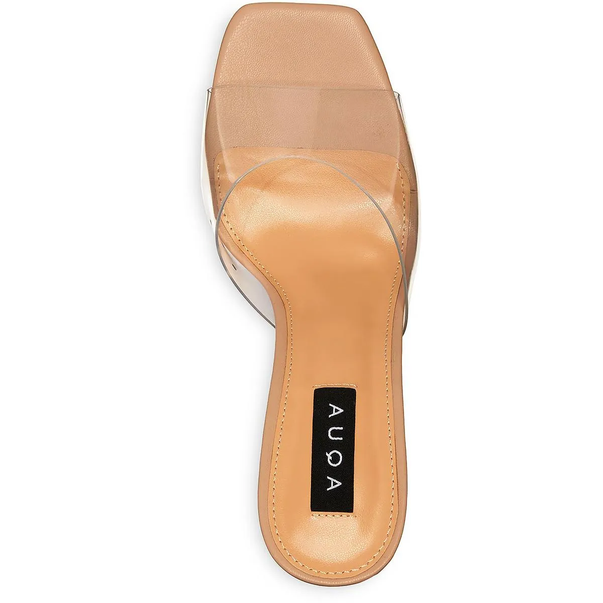 Aqua Womens Icy Slip-On Peep-Toe Wedge Sandals