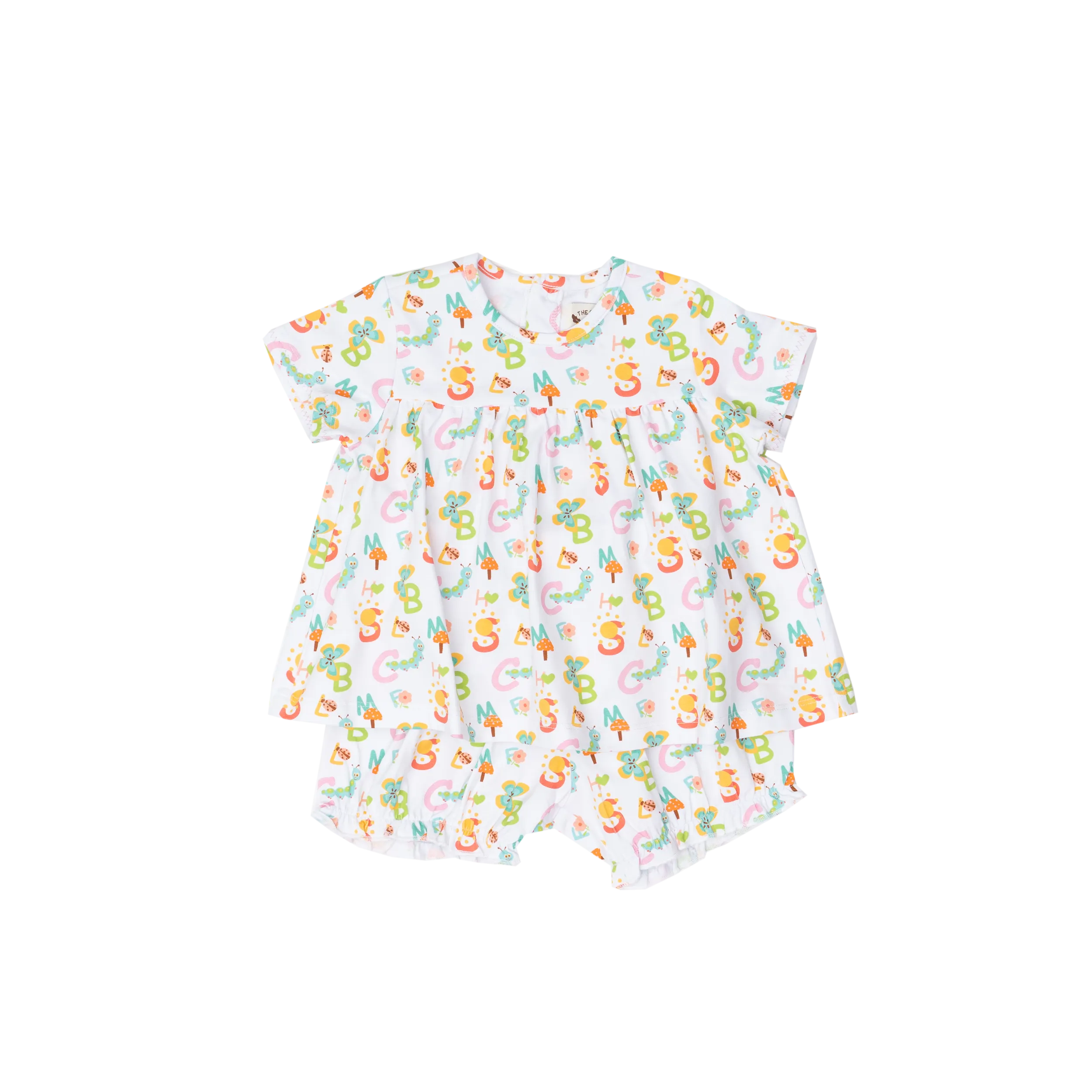Ava ABC Bloomer Set