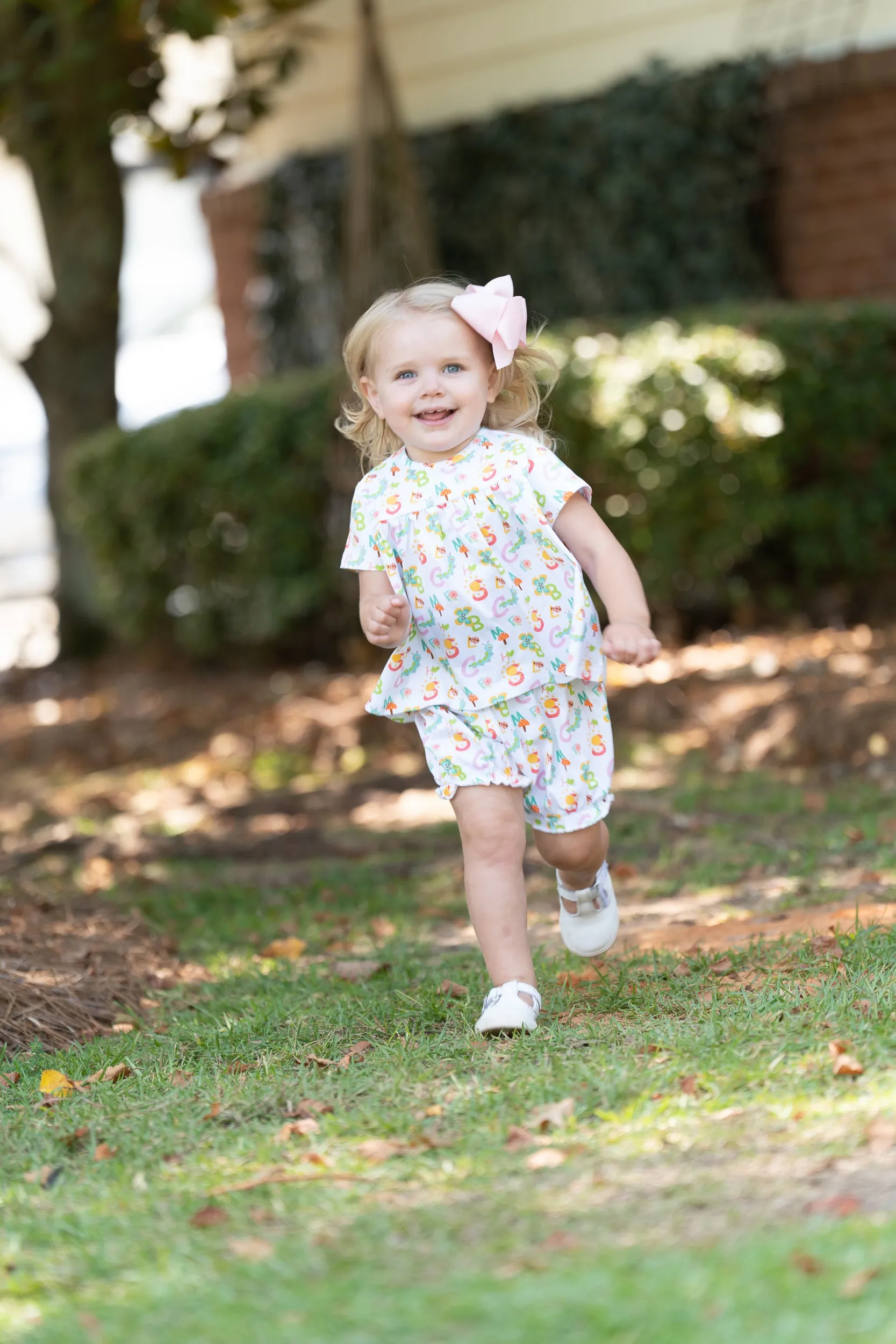 Ava ABC Bloomer Set