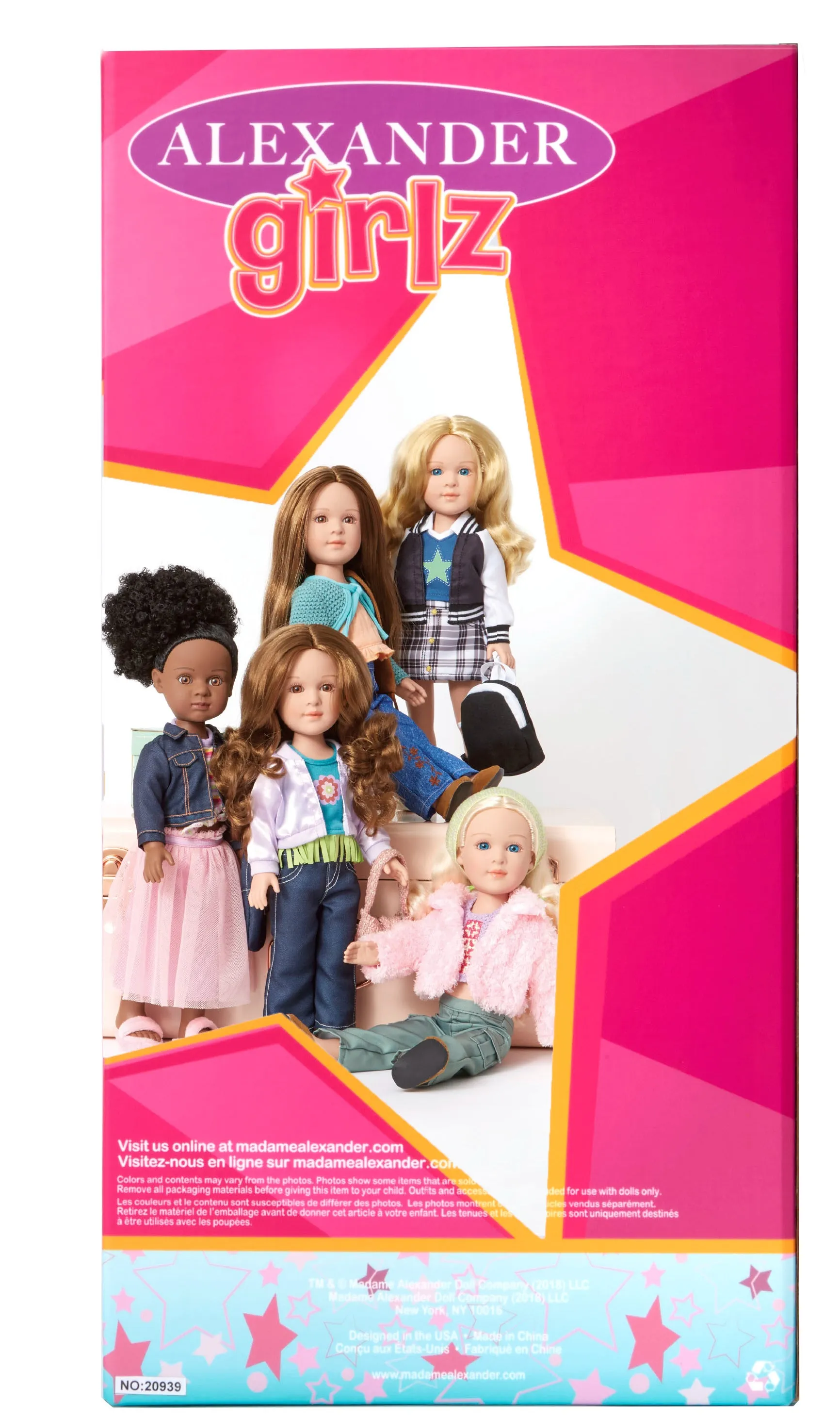Avi - 14" Alexander Girlz Play Doll, Light Skin Tone, Blue Eyes, Blonde Hair!  New for 2024!  In Stock!