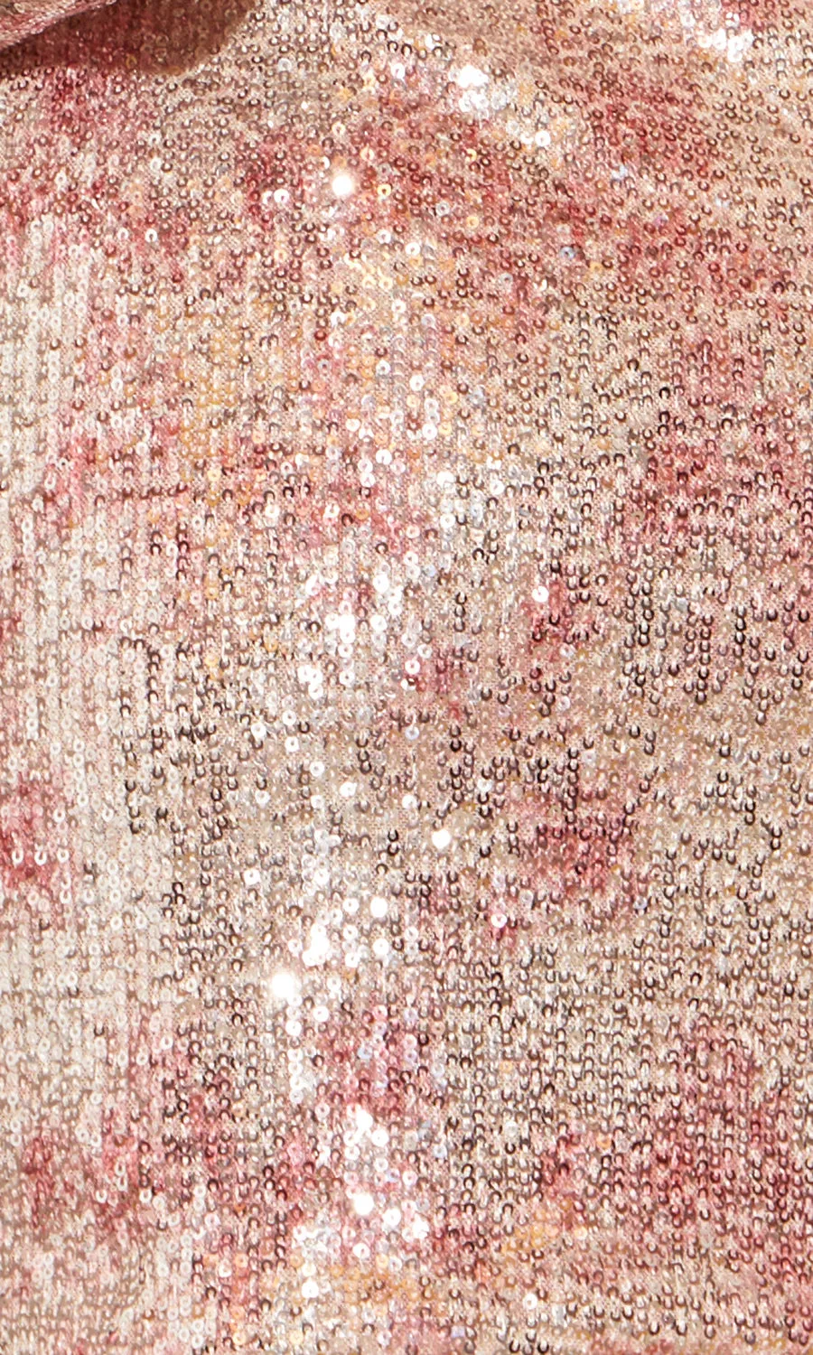 Bernice Marbled Stretch Sequin Dress in Cotton Candy