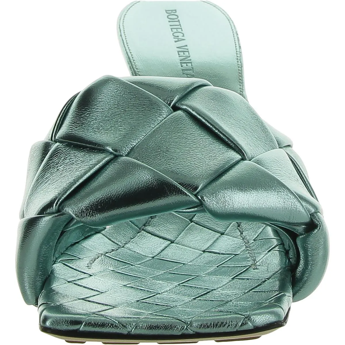 Bottega Veneta Womens Lido Sandal Slip On Open Toe Heels
