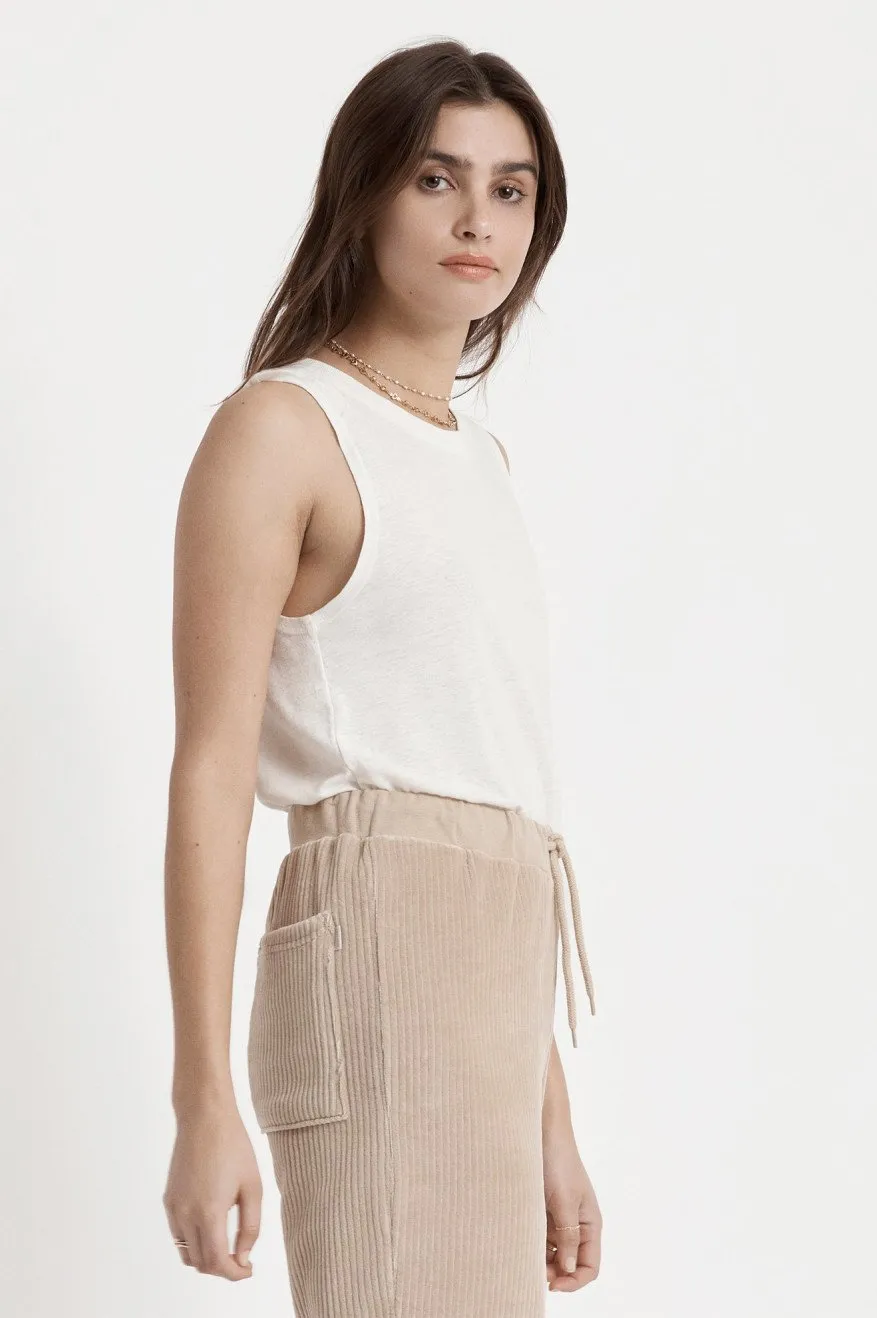 BRIXTON MONTAUK TANK TOP OFF WHITE