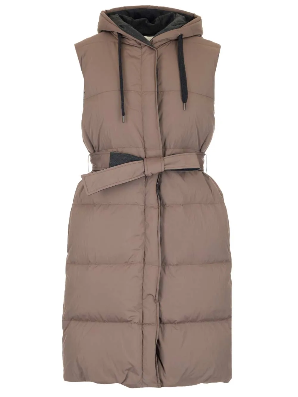 Brunello Cucinelli Reversible Sleeveless Coat