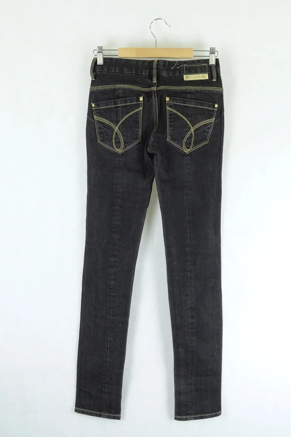 Calvin Klein Black Low Rise Skinny Jeans XS