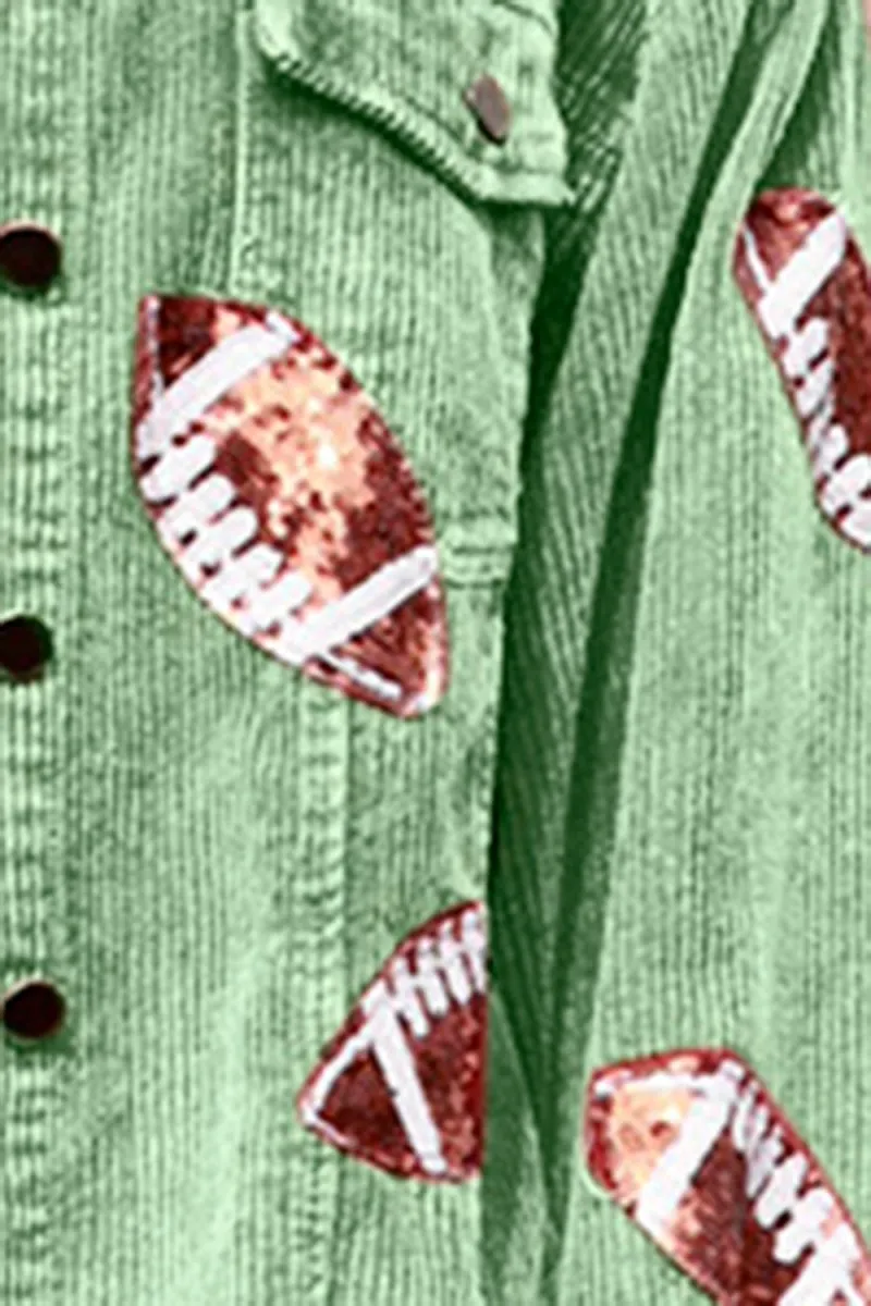 Dazzling Football Sequin Jacket