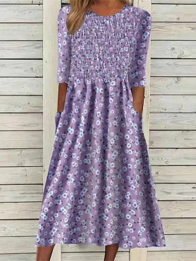 Floral Tee Dress