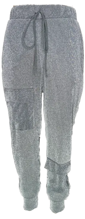 Gunmetal Sparkling Jogger