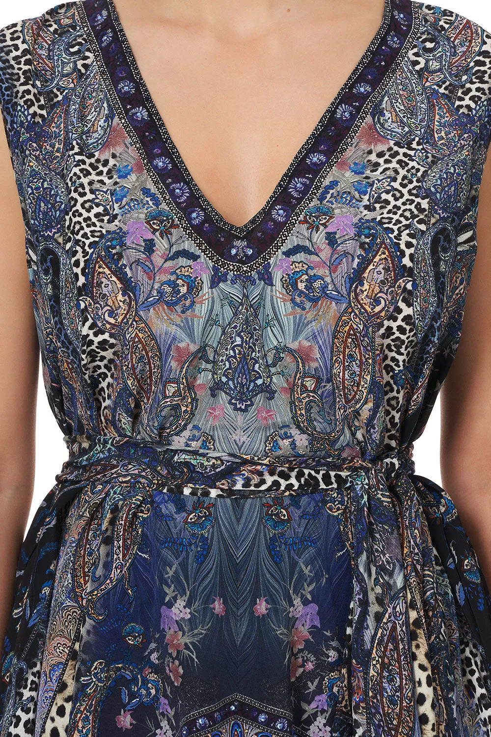 HANDKERCHIEF HEM TOP FESTIVAL EXPRESS