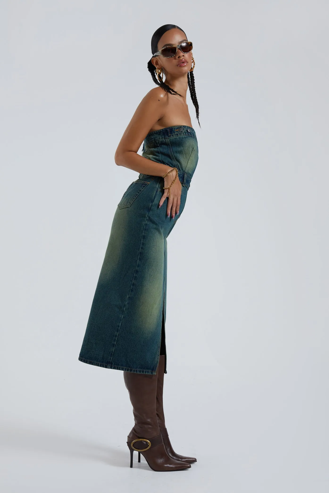 Liberty 2 In 1 Detachable Denim in Blue