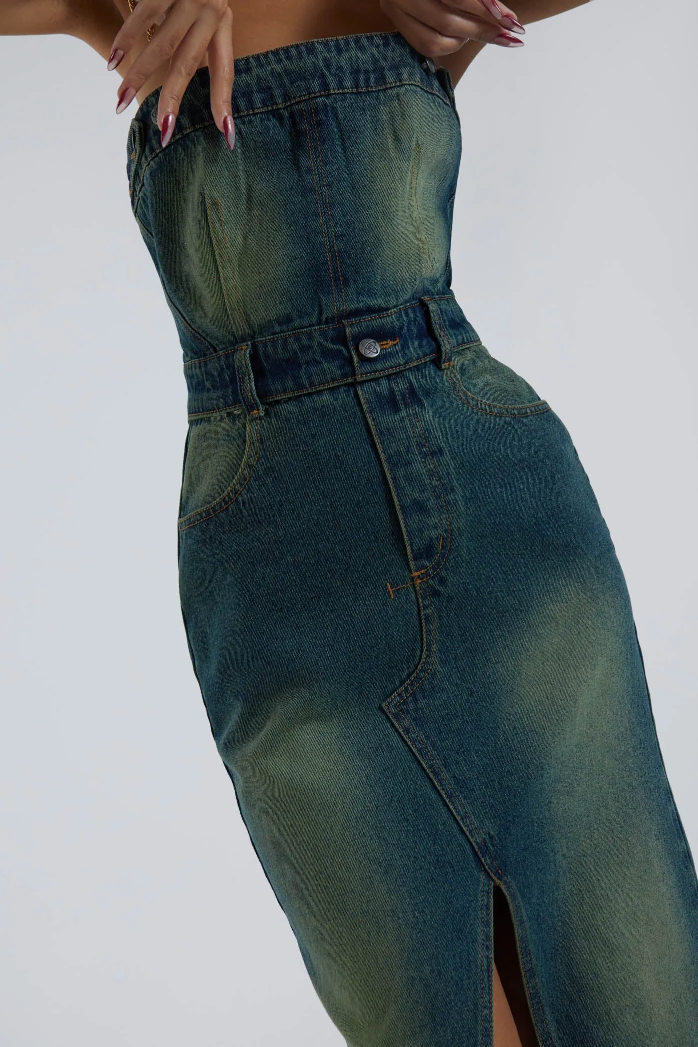 Liberty 2 In 1 Detachable Denim in Blue