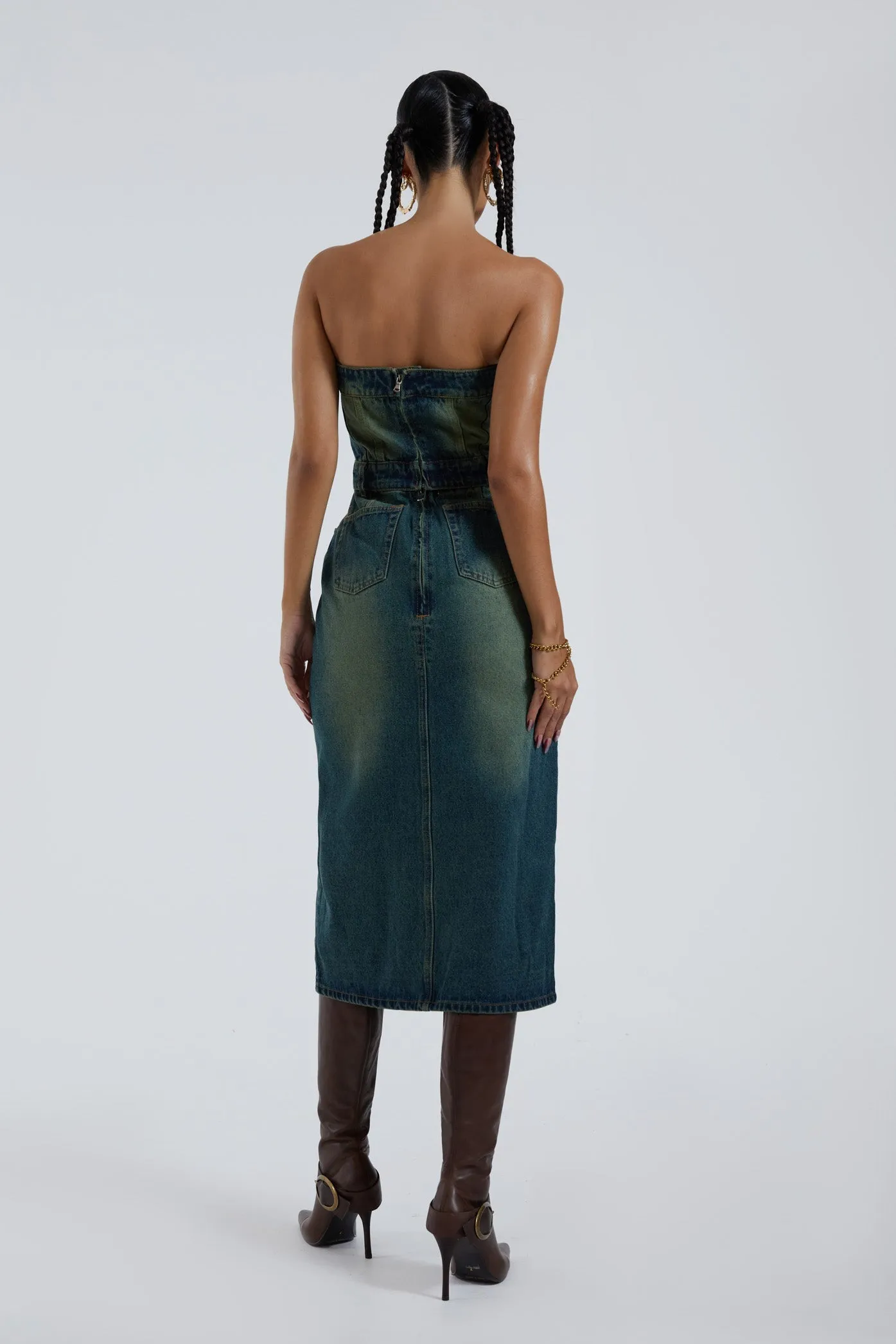 Liberty 2 In 1 Detachable Denim in Blue
