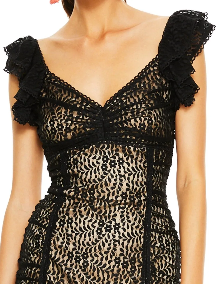 MASQUERADE MINI DRESS