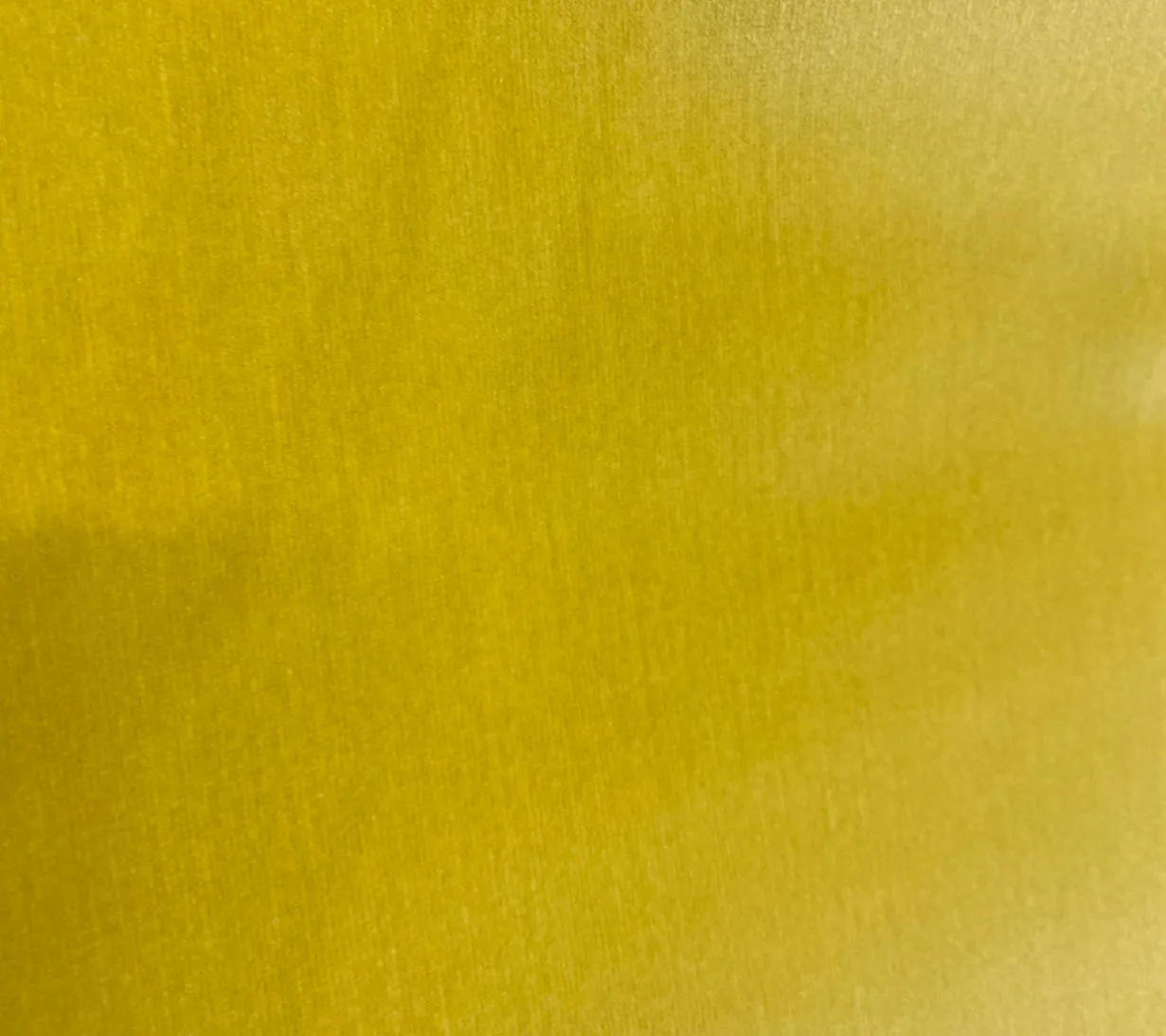 NEW! Prince Oliver - Designer 100% Cotton Made In Belgium Upholstery Velvet Fabric - Icy Yellow
