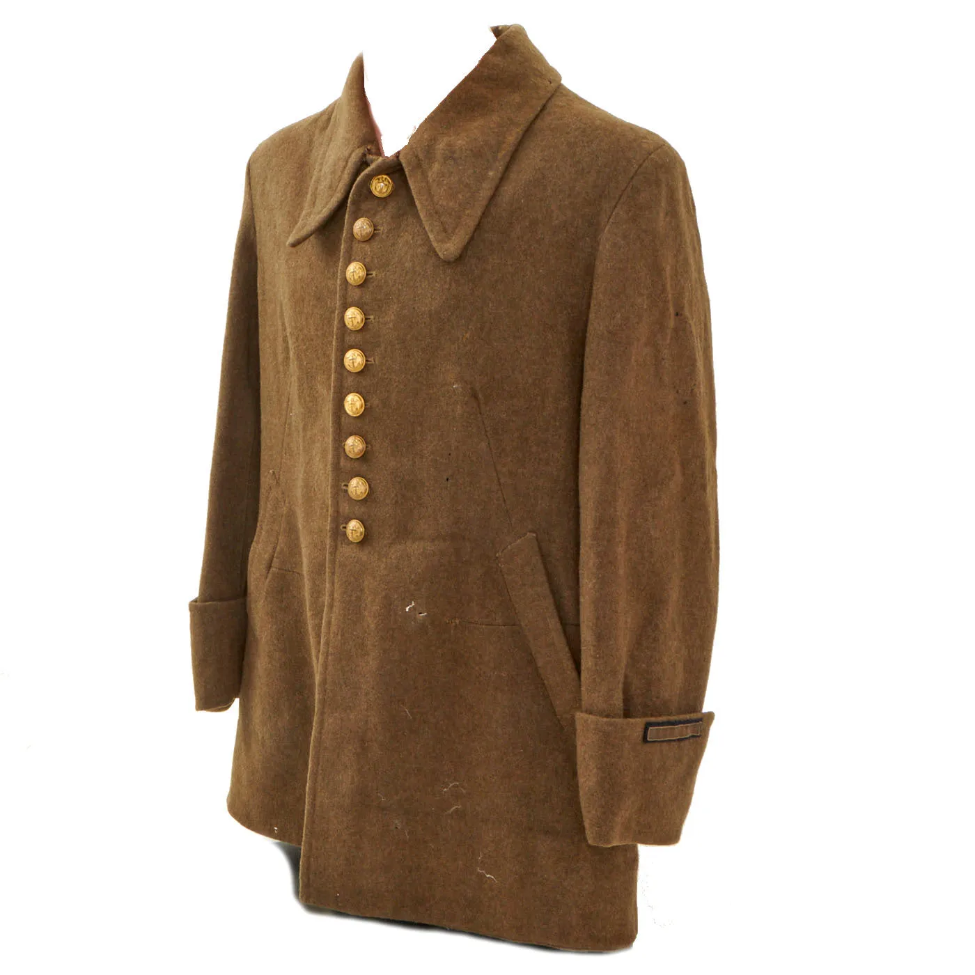 Original French WWII Model 1936 New Model Uniform Coat For Marine Infantry