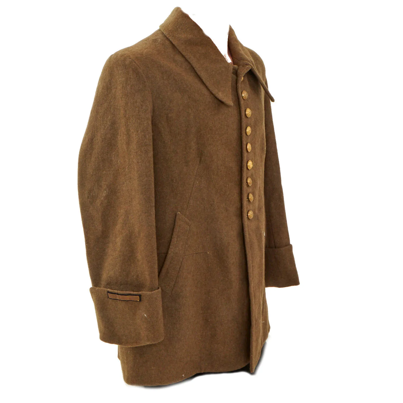 Original French WWII Model 1936 New Model Uniform Coat For Marine Infantry