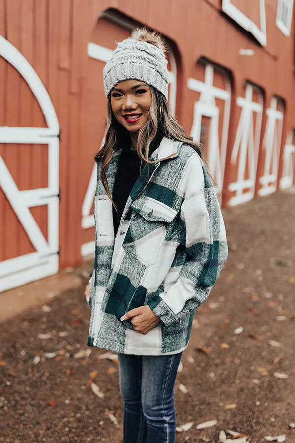 Redwoods Adventure Plaid Jacket In Green