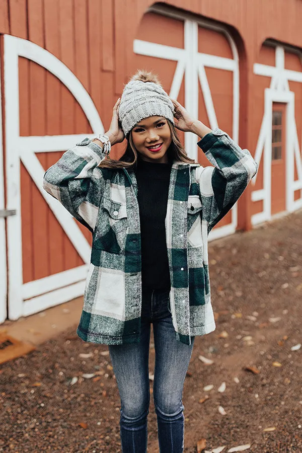 Redwoods Adventure Plaid Jacket In Green