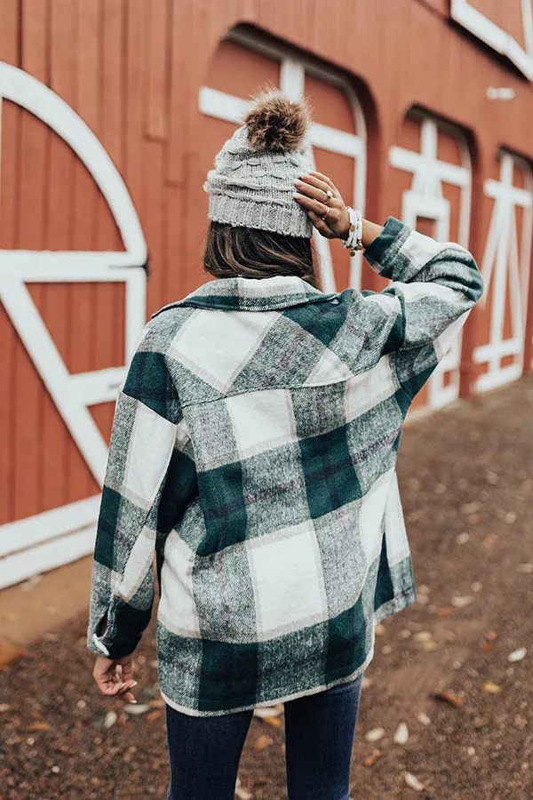 Redwoods Adventure Plaid Jacket In Green