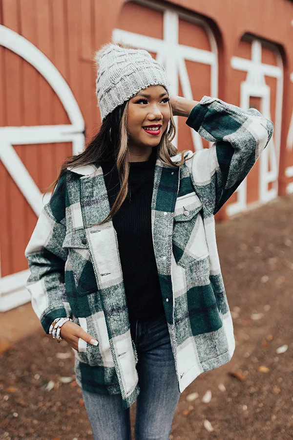 Redwoods Adventure Plaid Jacket In Green