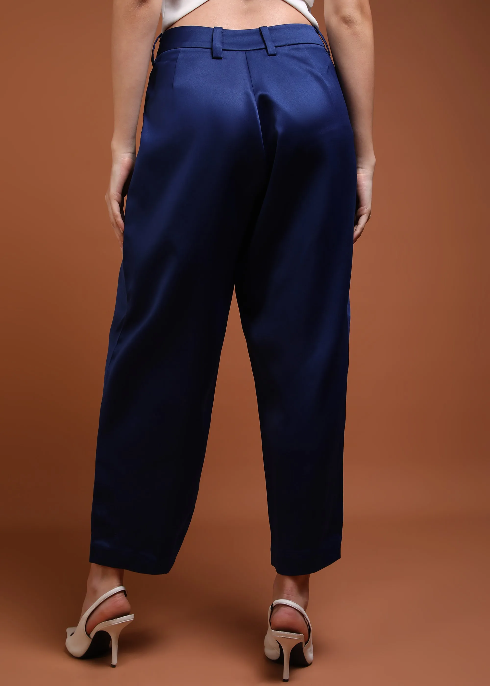 Rhinestone detailing cargo style pants
