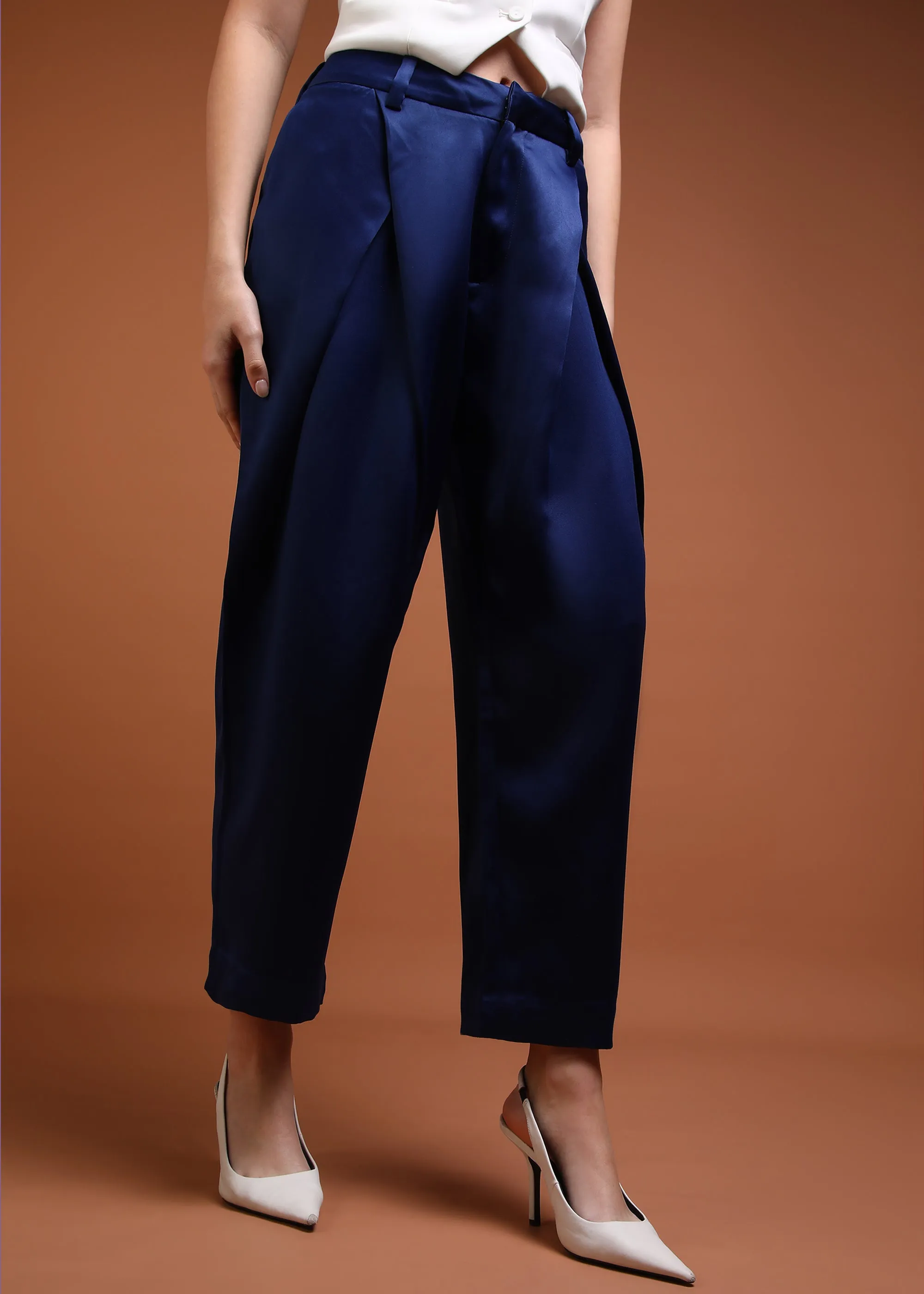 Rhinestone detailing cargo style pants