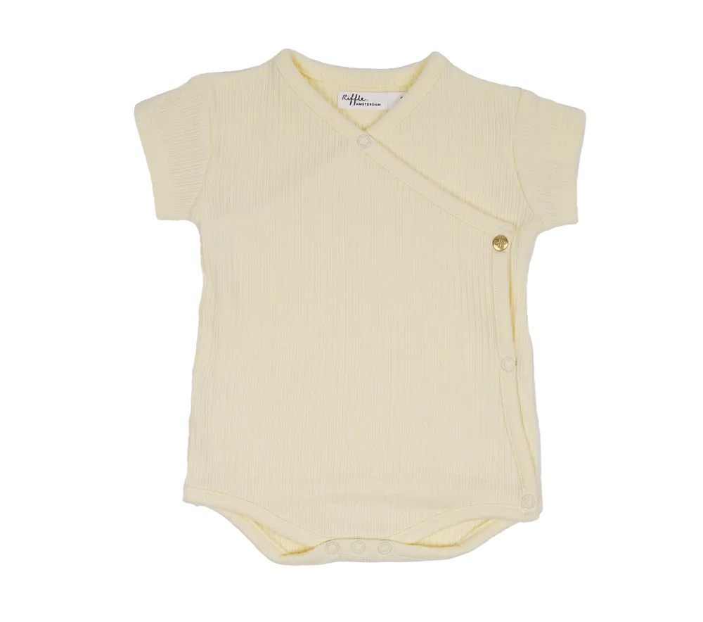 Romper Lee Ss Pastel Yellow