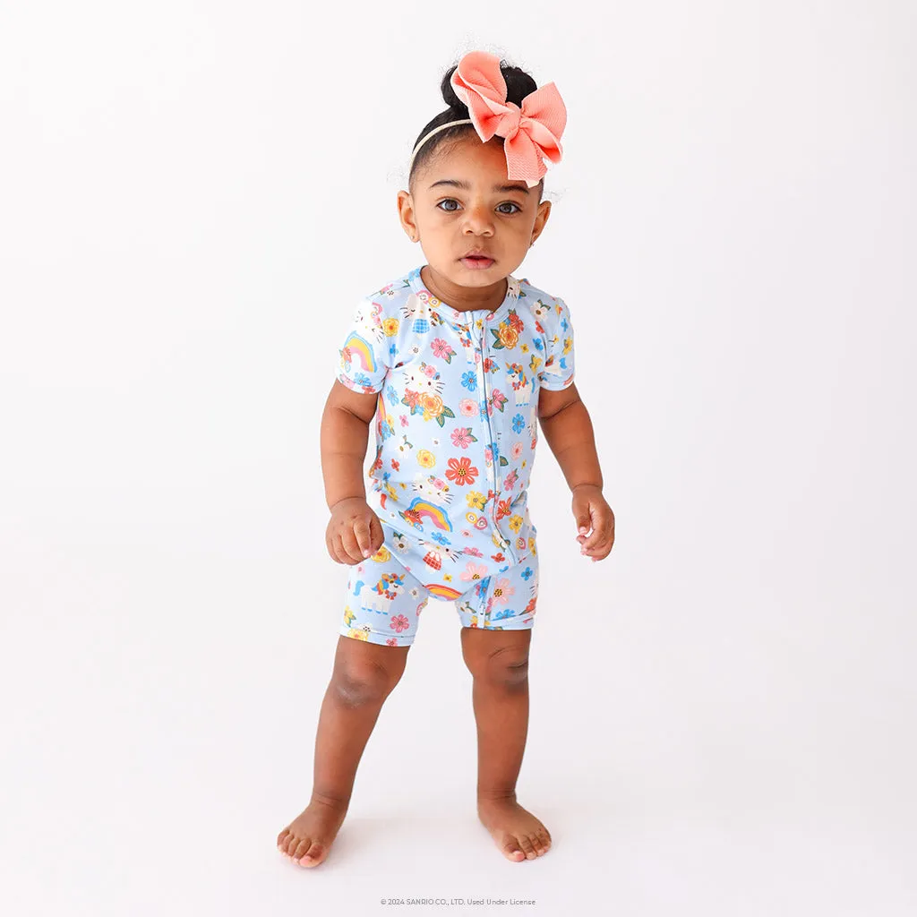 Springtime Blue Hello Kitty® Zippered Romper