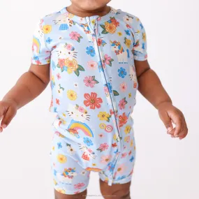 Springtime Blue Hello Kitty® Zippered Romper
