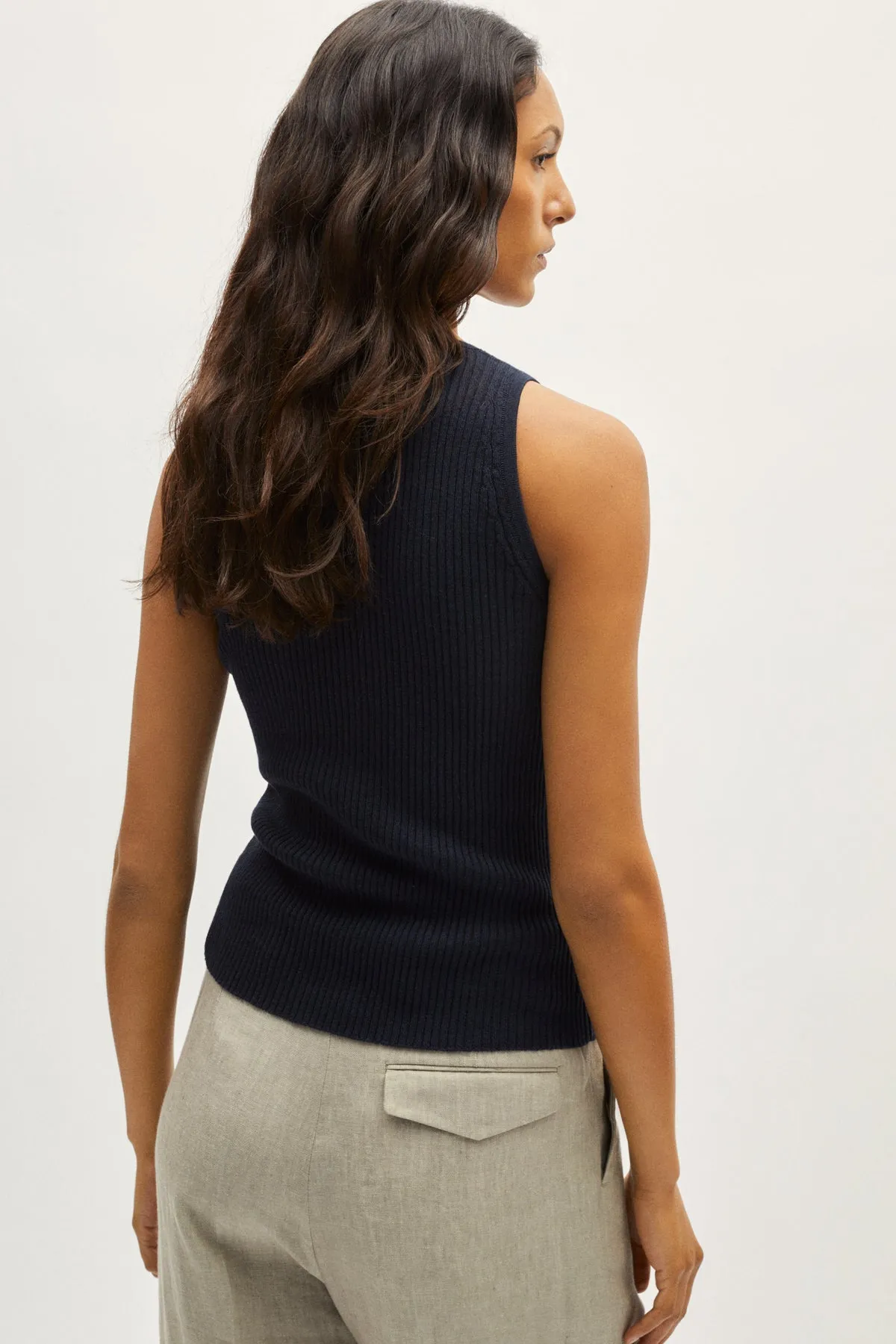 The Linen Cotton Tank Top
