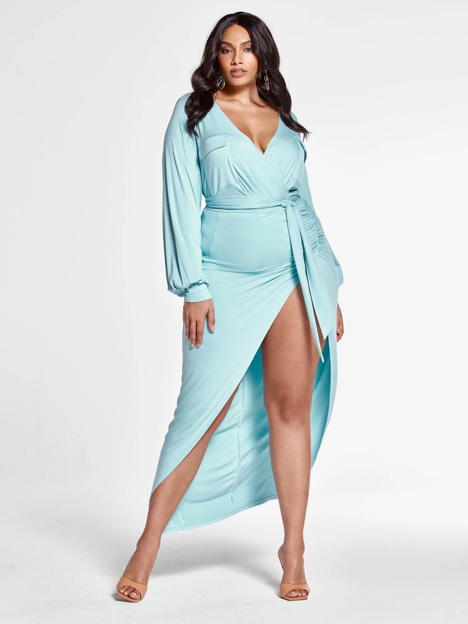 Trish Wrap Maxi Skirt