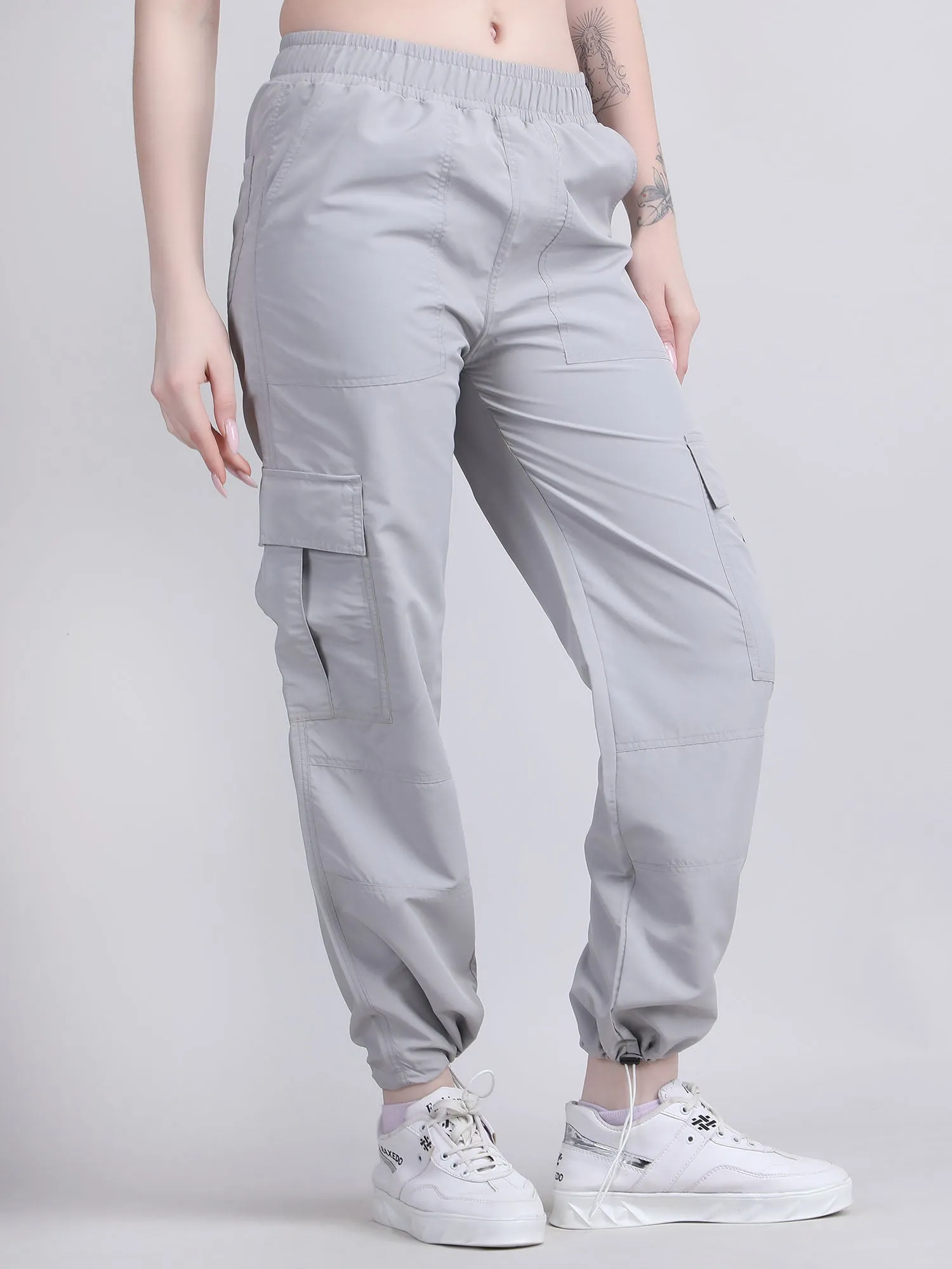 women's parachute cargo pants