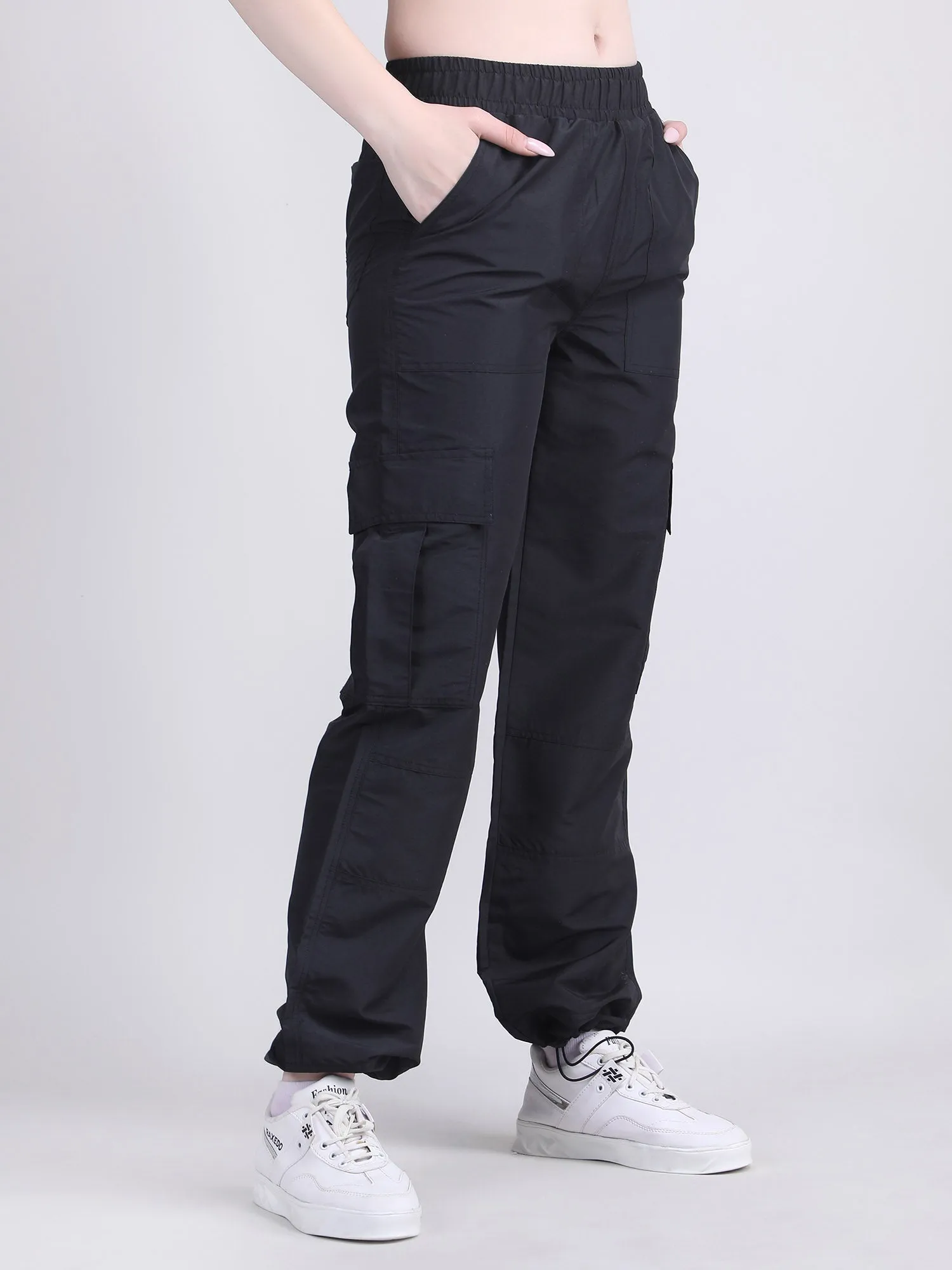 women's parachute cargo pants