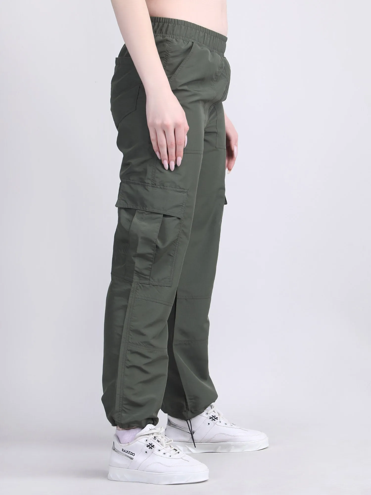 women's parachute cargo pants